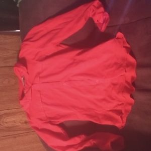 Pink button up (medium)